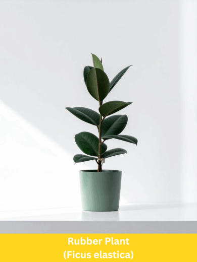 Rubber Plant - Ficus elastica